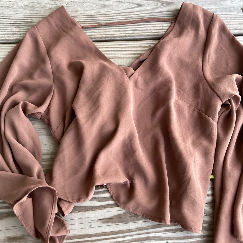 Gorgeous Brown Boho Inspired Top